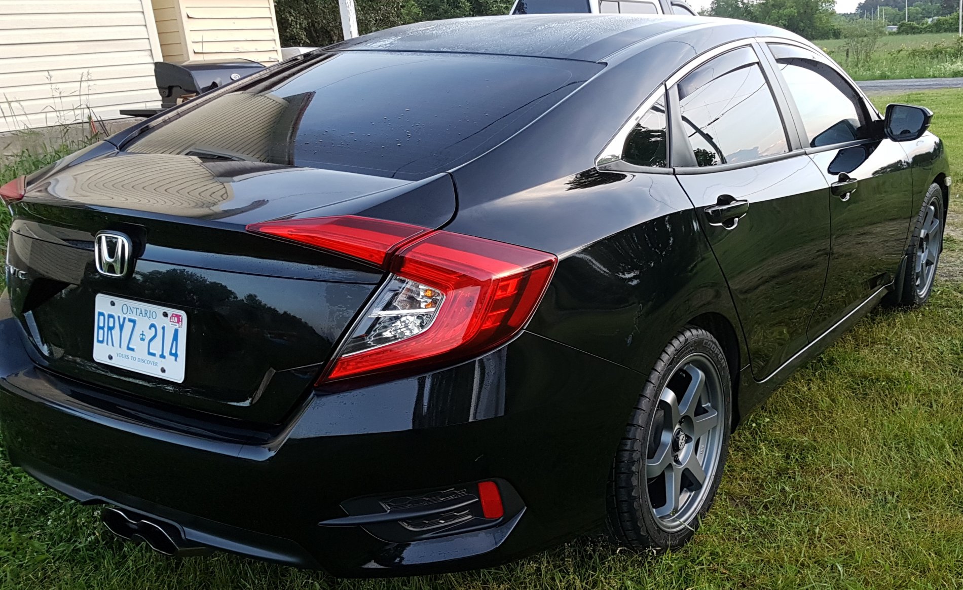 photo 1 Honda Civic custom wheels 18x7.5, ET +38, tire size 235/40 R18. x ET