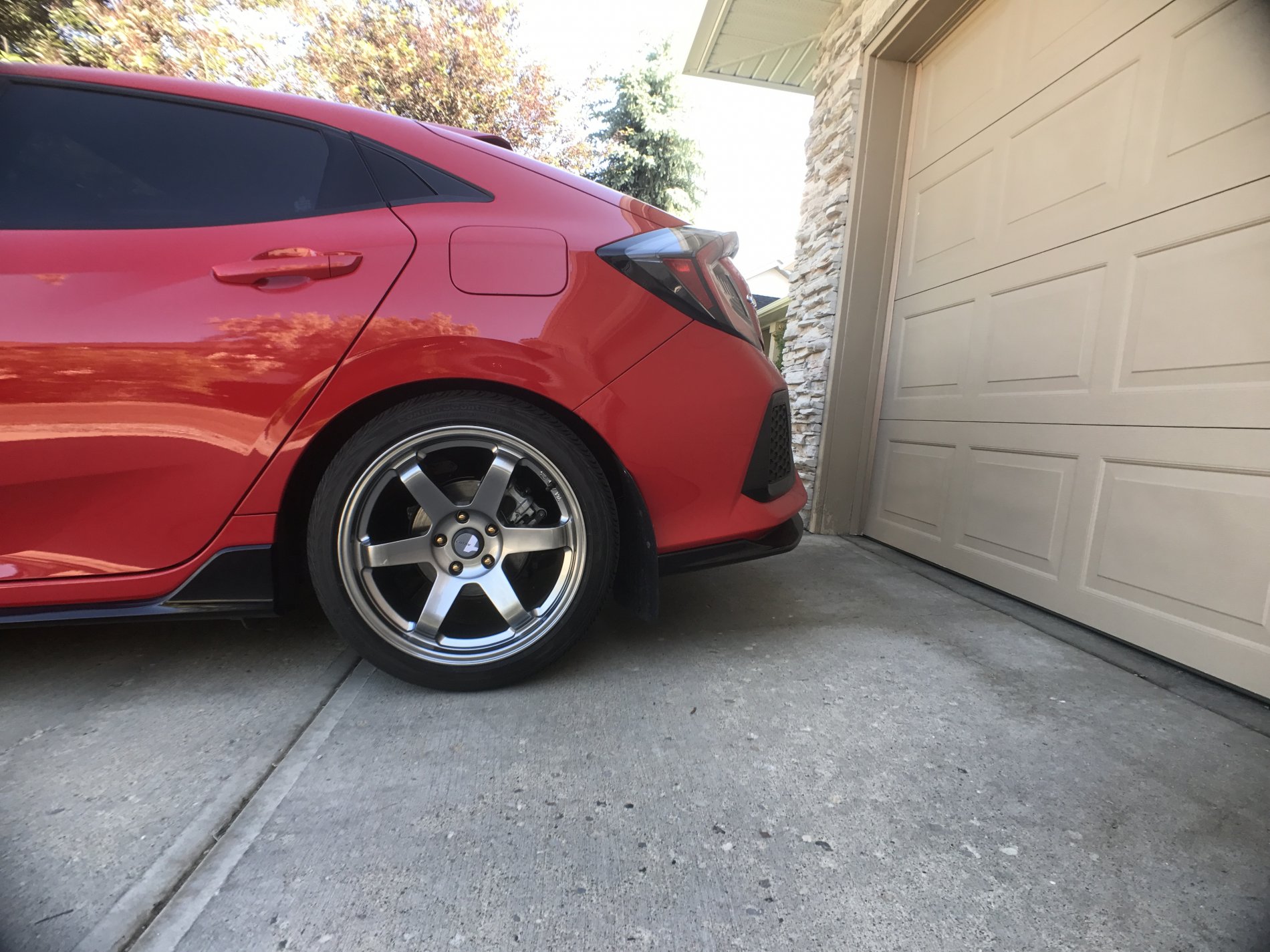 photo 1 Honda Civic custom wheels   18x8.5, ET +35, tire size X R18. x ET 