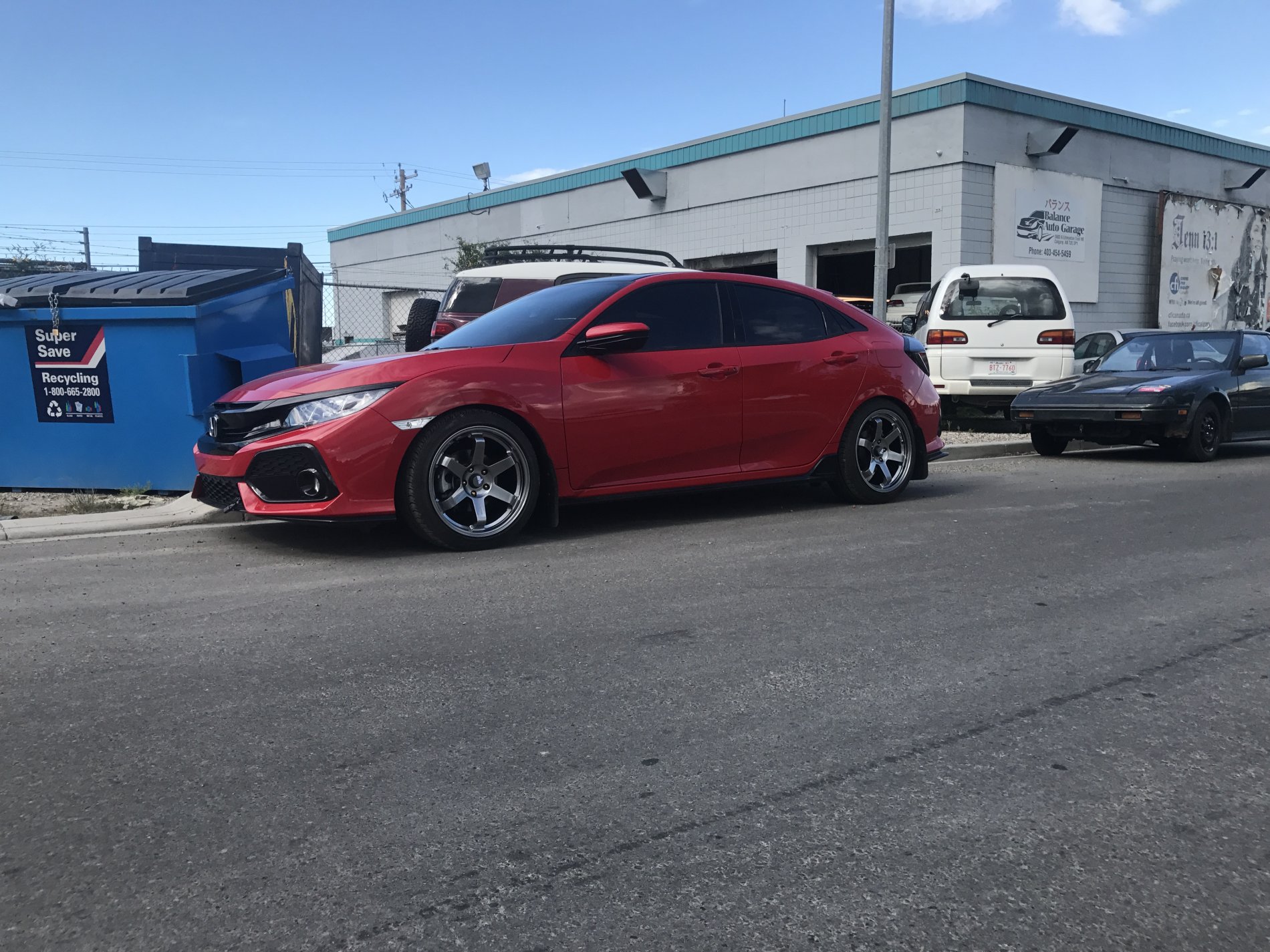 photo 3 Honda Civic custom wheels   18x8.5, ET +35, tire size X R18. x ET 