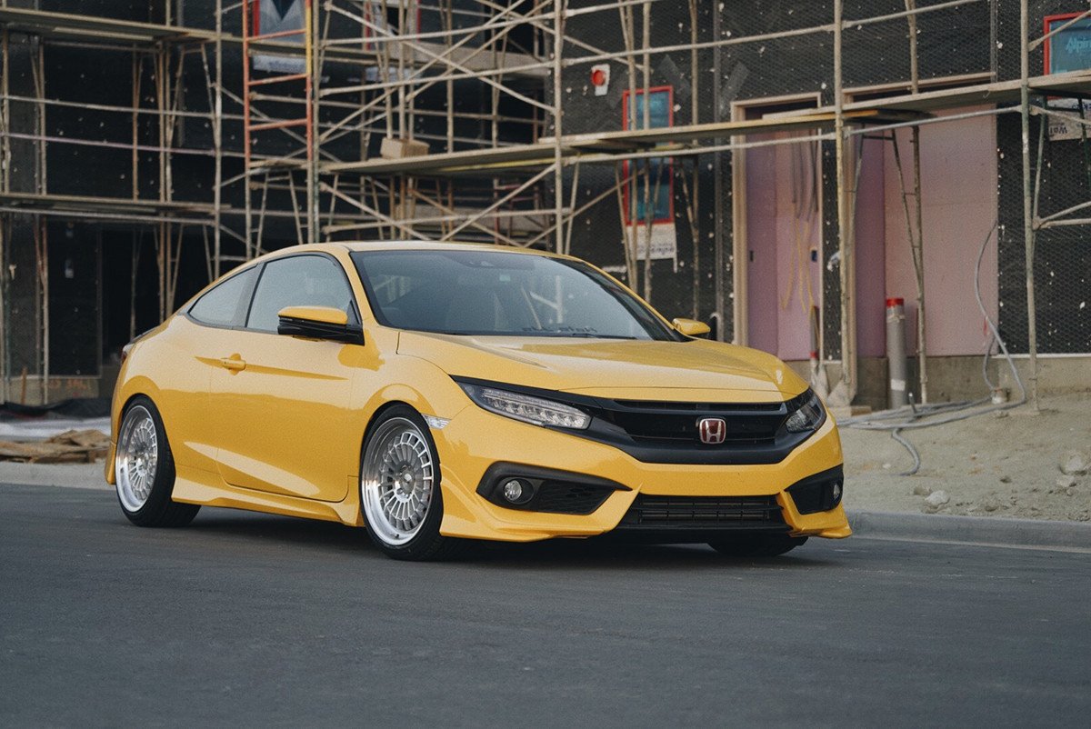 photo 1 Honda Civic custom wheels 18x9.5, ET , tire size 235/40 R18. x ET