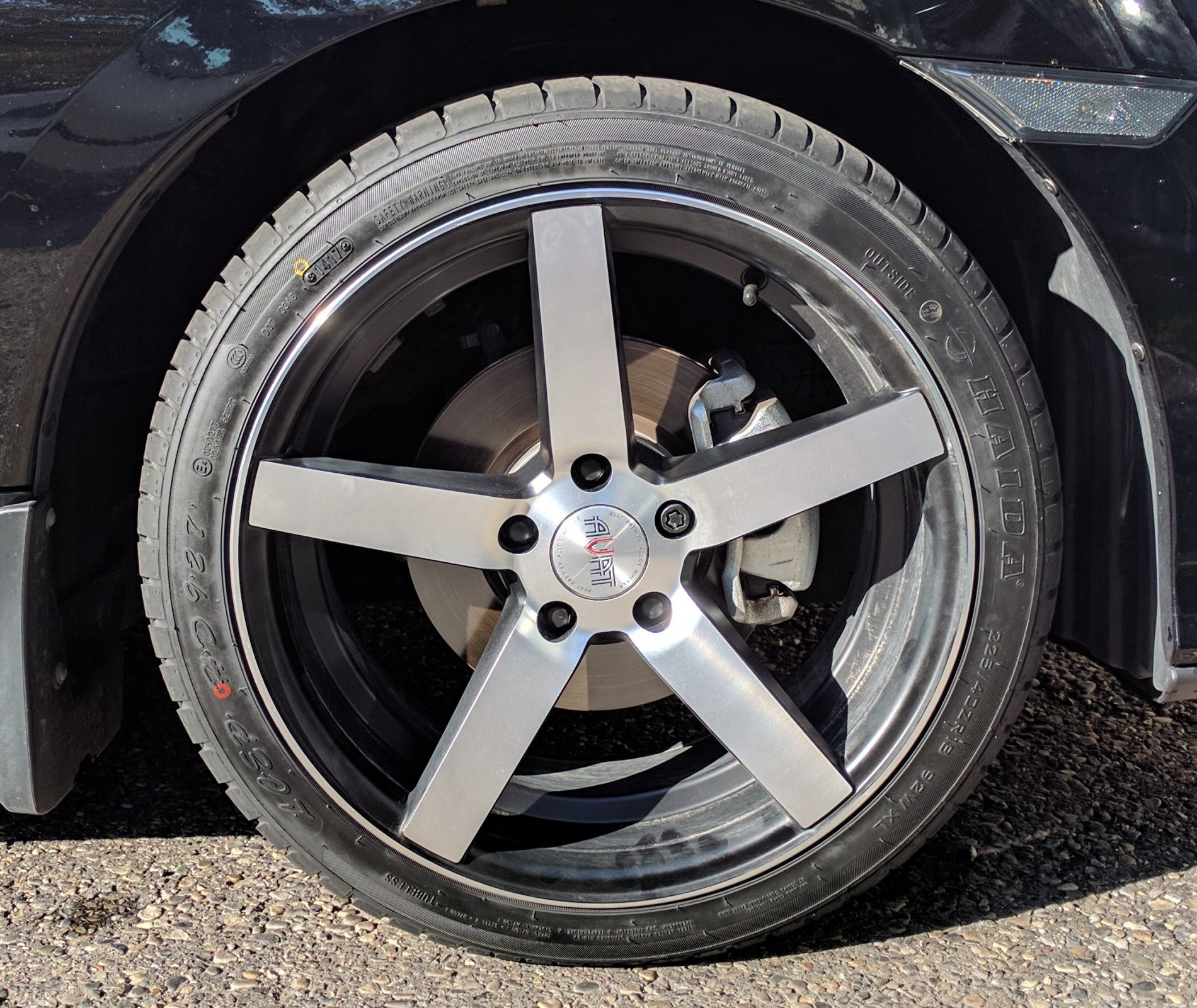 photo 2 Honda Civic custom wheels 18x8.0, ET +38, tire size 225/40 R18. x ET