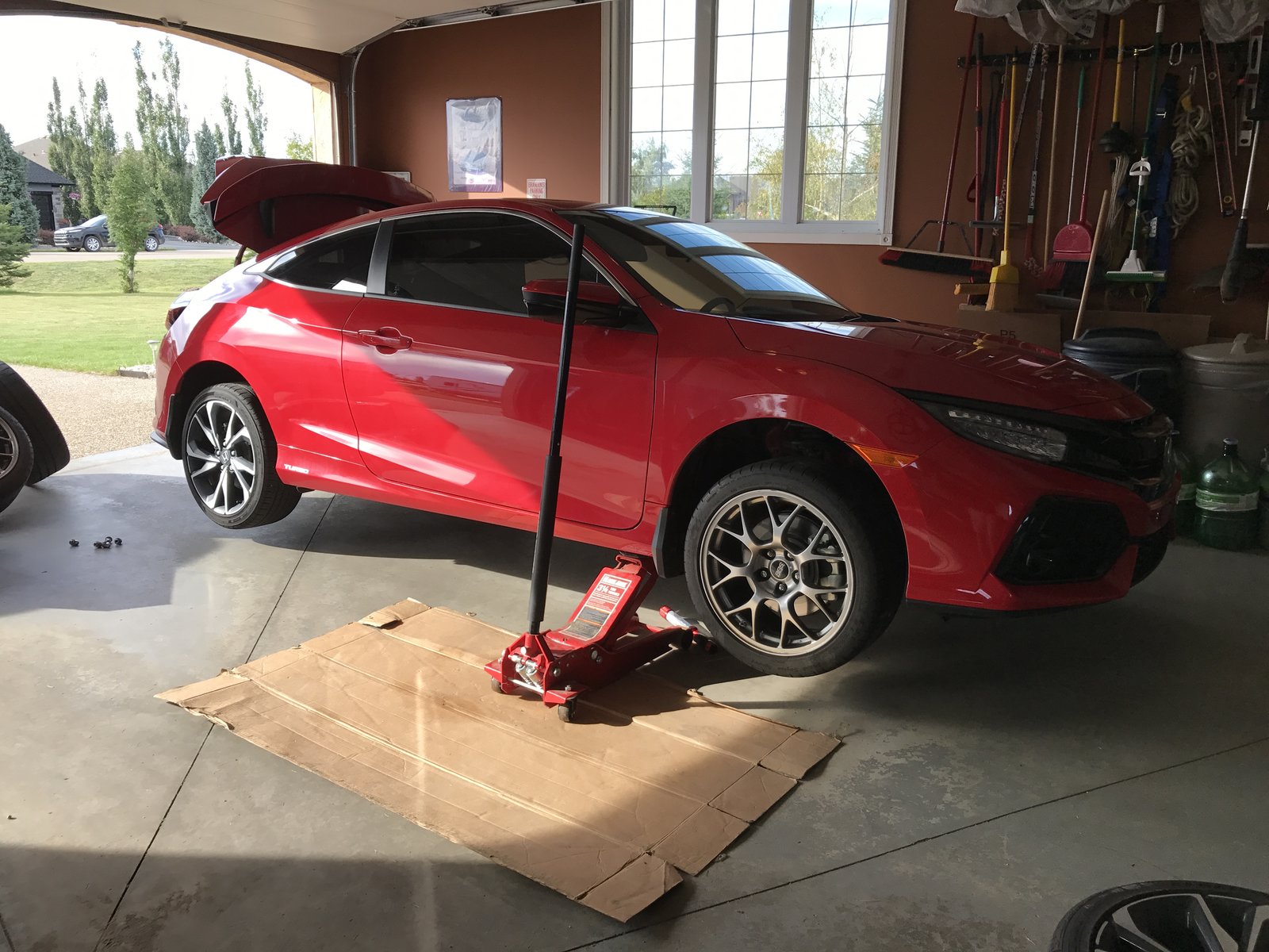 photo 6 Honda Civic custom wheels 18x8.5, ET +38, tire size 245/40 R18. x ET