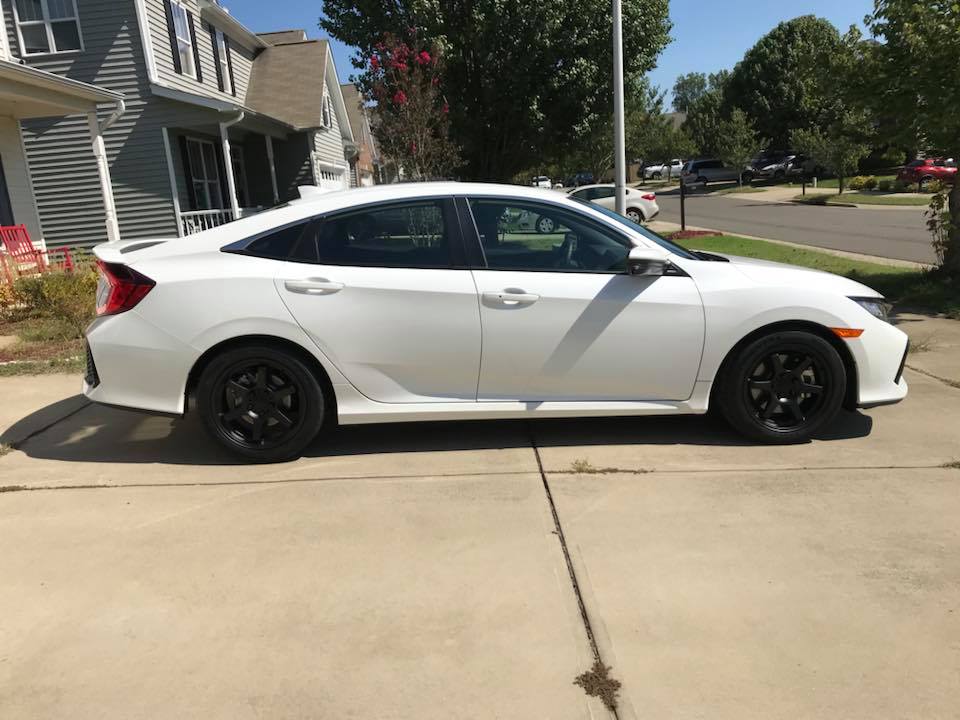 photo 3 Honda Civic custom wheels   17x8.0, ET +40, tire size 235/45 R17. x ET 