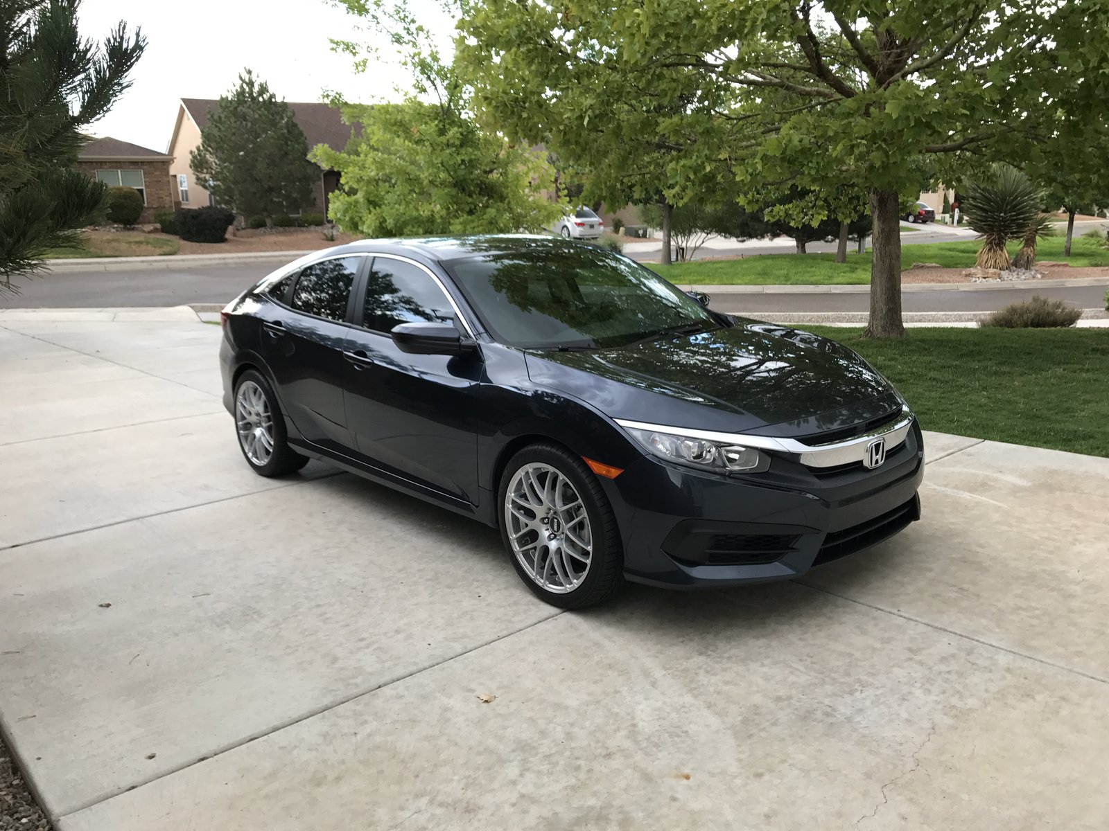 photo 1 Honda Civic custom wheels 19x8.5, ET +35, tire size 245/40 R19. x ET