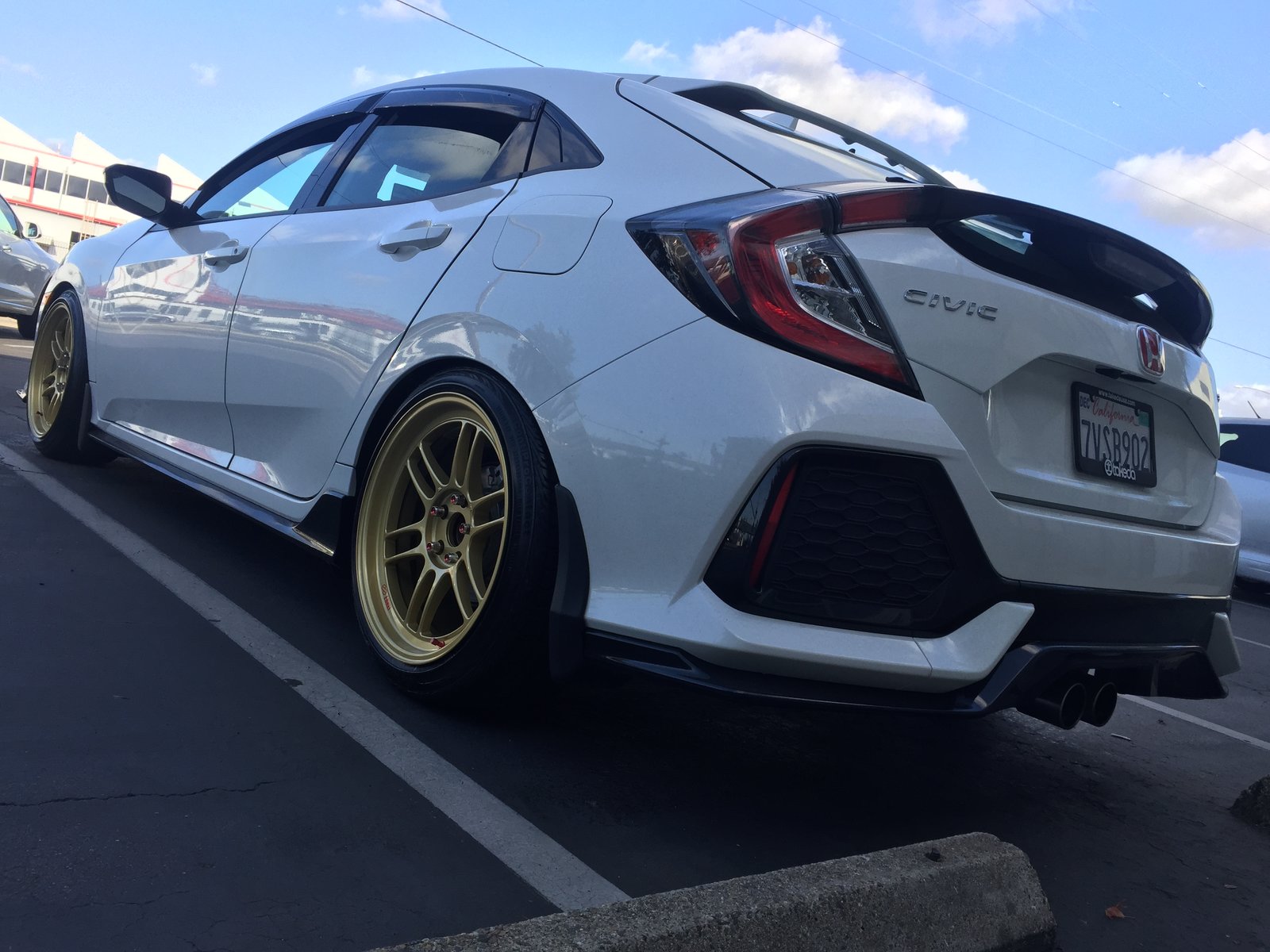 photo 1 Honda Civic custom wheels   18x9.5, ET +38, tire size X R18. x ET 