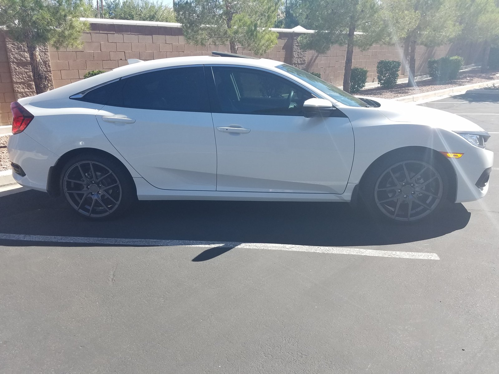 photo 4 Honda Civic custom wheels 19x8.5, ET +35, tire size 225/35 R19. x ET