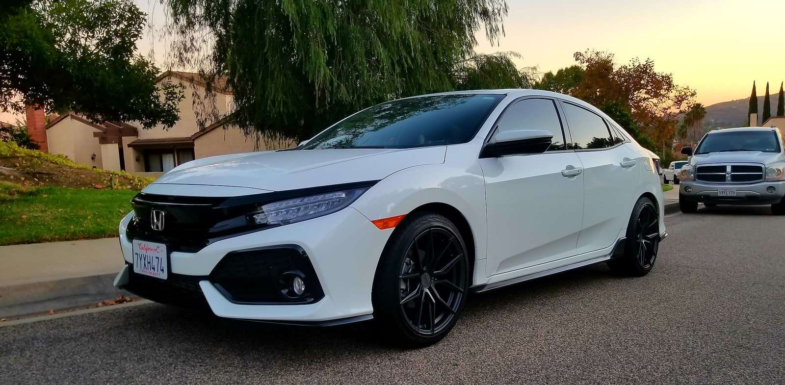 photo 2 Honda Civic custom wheels   18x8.5, ET +35, tire size X R18. x ET 