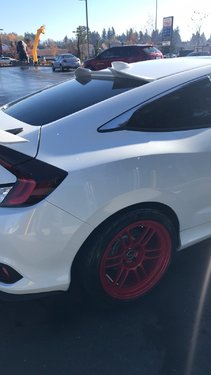 photo 1 Honda Civic custom wheels 18x9.5, ET +15, tire size 235/40 R18. x ET
