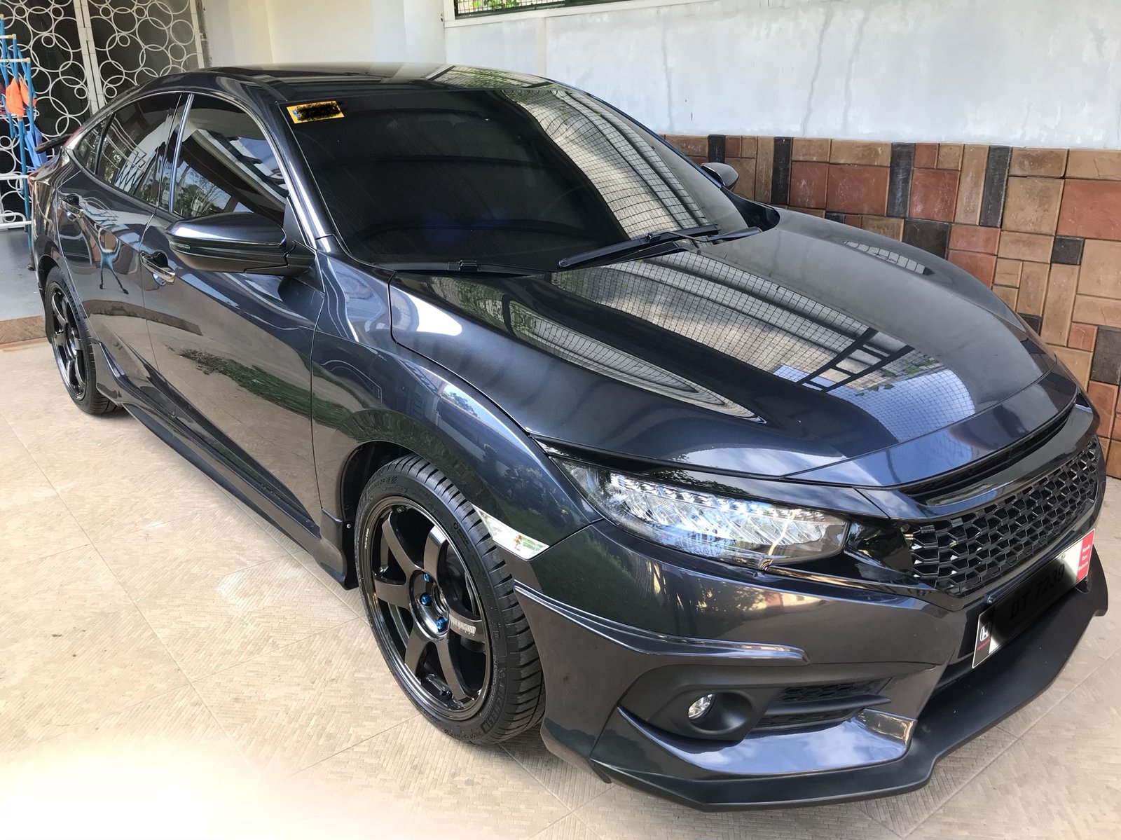 photo 1 Honda Civic custom wheels   18x9.0, ET +45, tire size 235/40 R18. x ET 