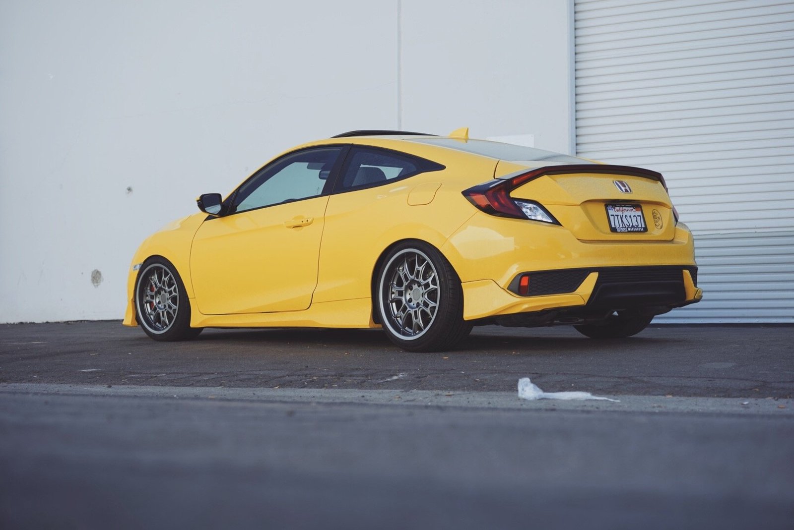 photo 2 Honda Civic custom wheels 18x9.5, ET +40, tire size 235/35 R18. x ET