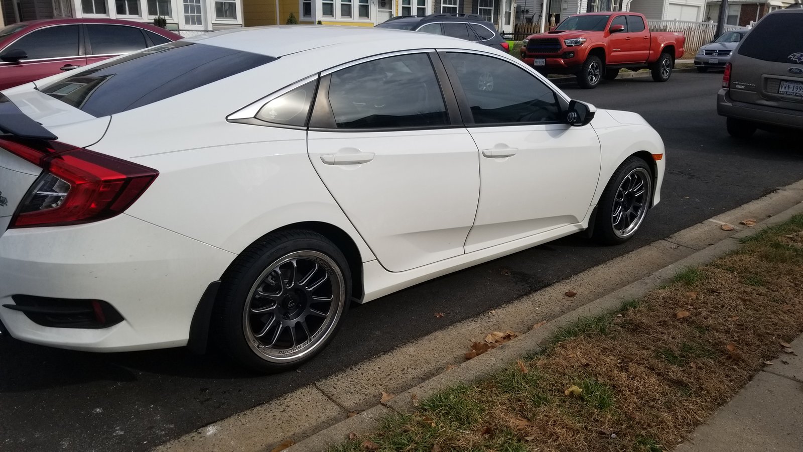 photo 1 Honda Civic custom wheels   18x9.0, ET +33, tire size 225/40 R18. x ET 