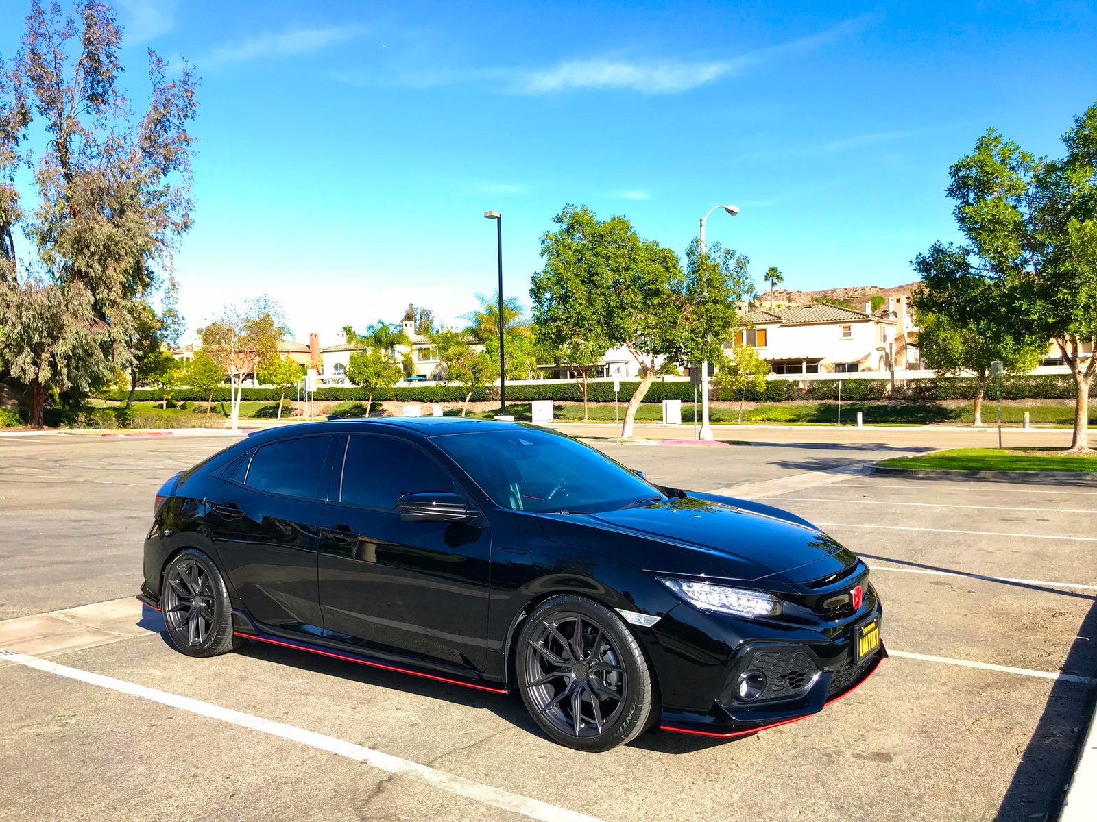 photo 4 Honda Civic custom wheels 18x8.5, ET +35, tire size 245/40 R18. x ET
