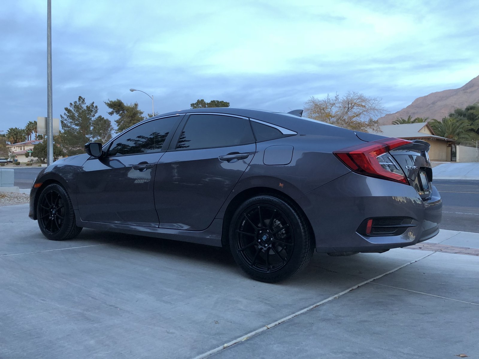 photo 1 Honda Civic custom wheels   18x8.0, ET +45, tire size 225/45 R18. x ET 