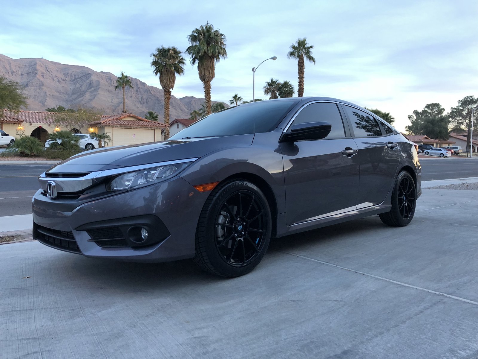 photo 2 Honda Civic custom wheels   18x8.0, ET +45, tire size 225/45 R18. x ET 