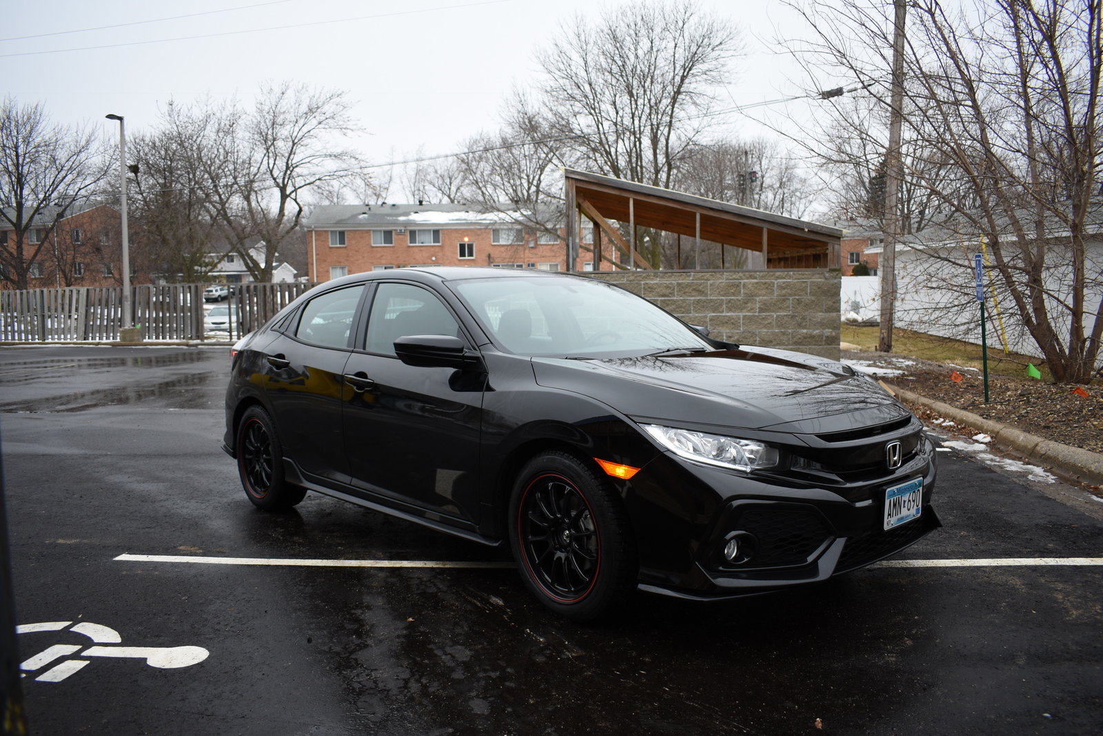 photo 1 Honda Civic custom wheels   18x8.0, ET +45, tire size 225/45 R18. x ET 