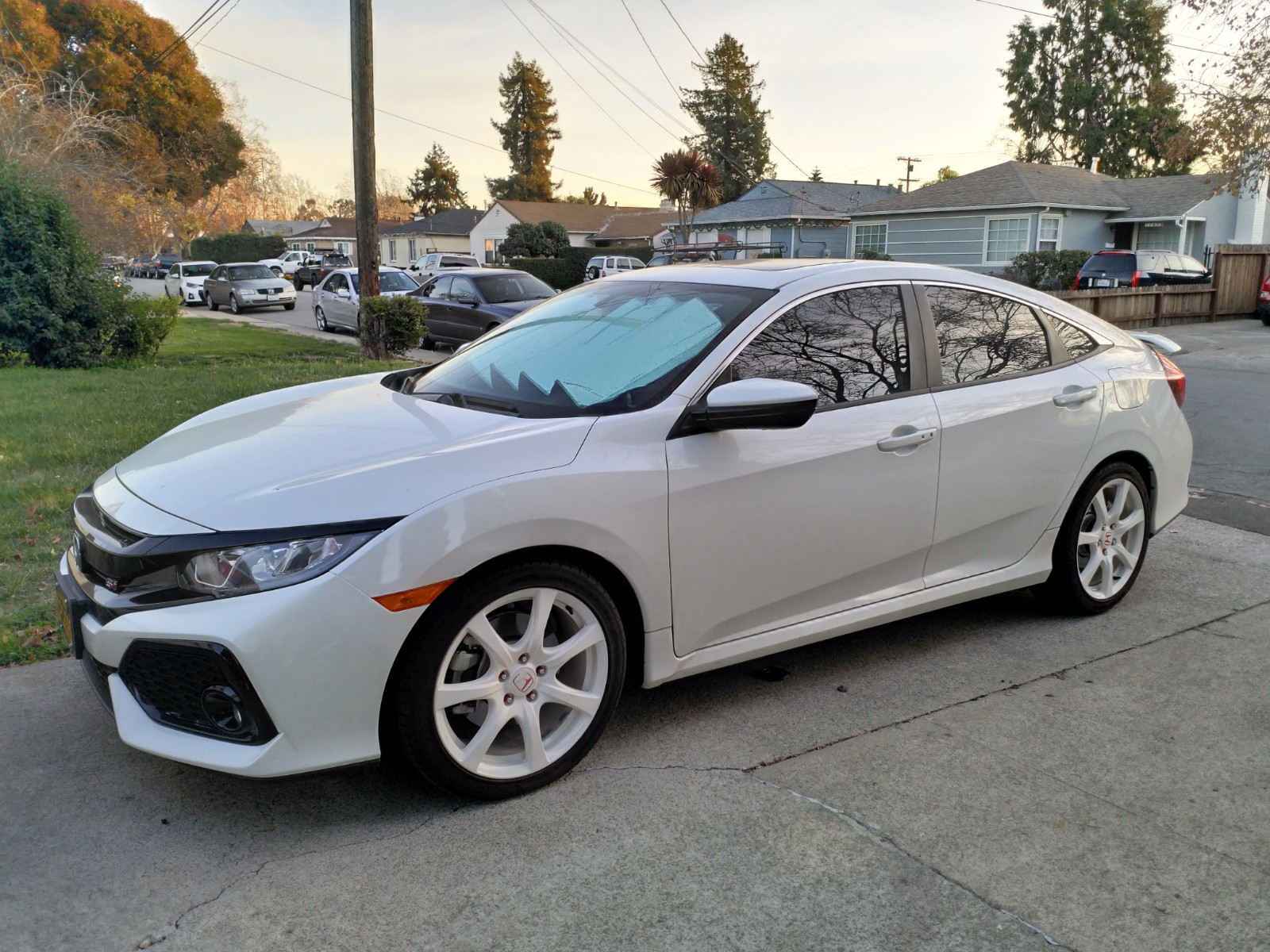 photo 1 Honda Civic custom wheels 18x7.5, ET +60, tire size X R18. x ET