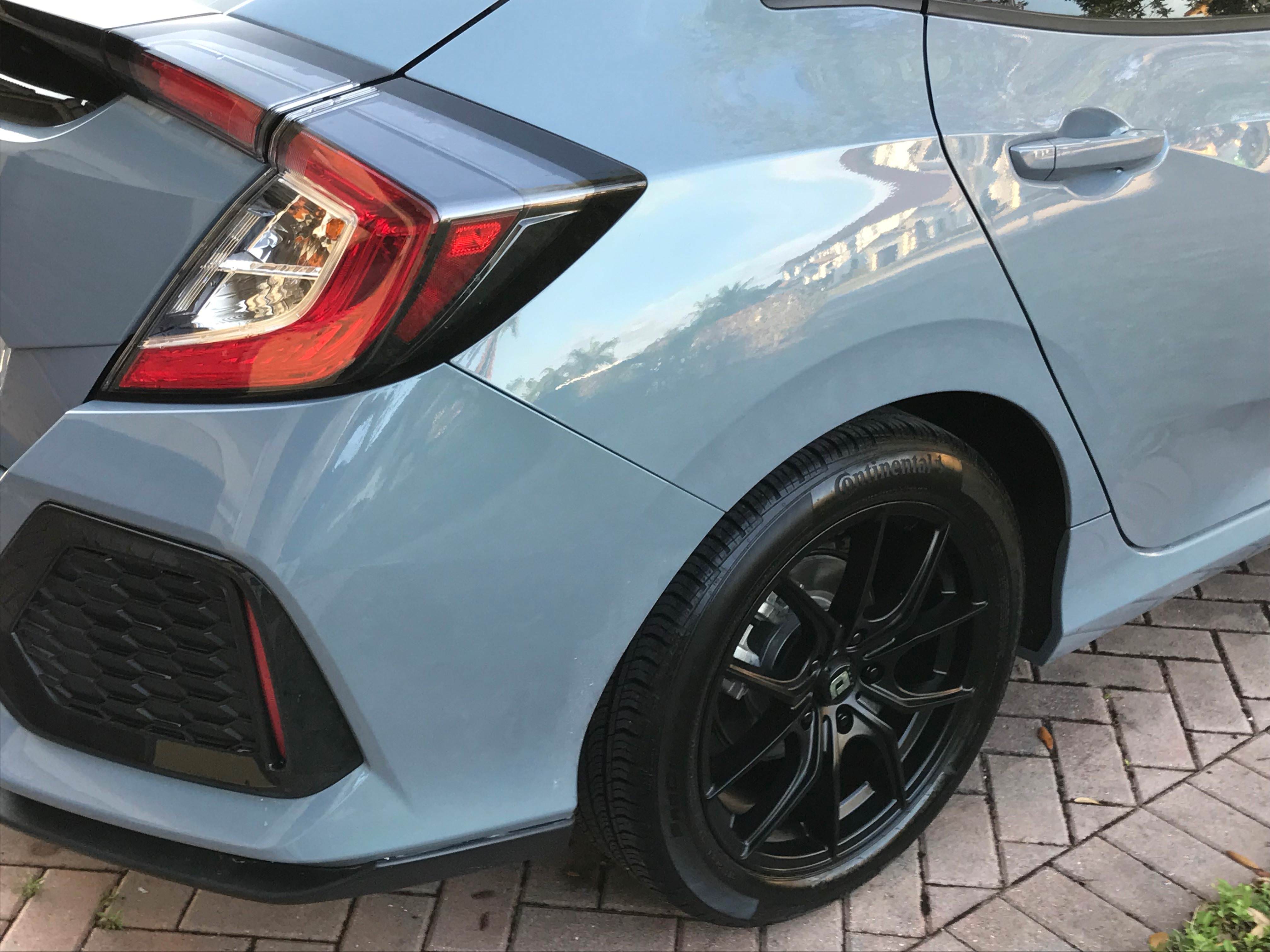 photo 1 Honda Civic custom wheels   17x7.5, ET +42, tire size 245/30 R17. x ET 