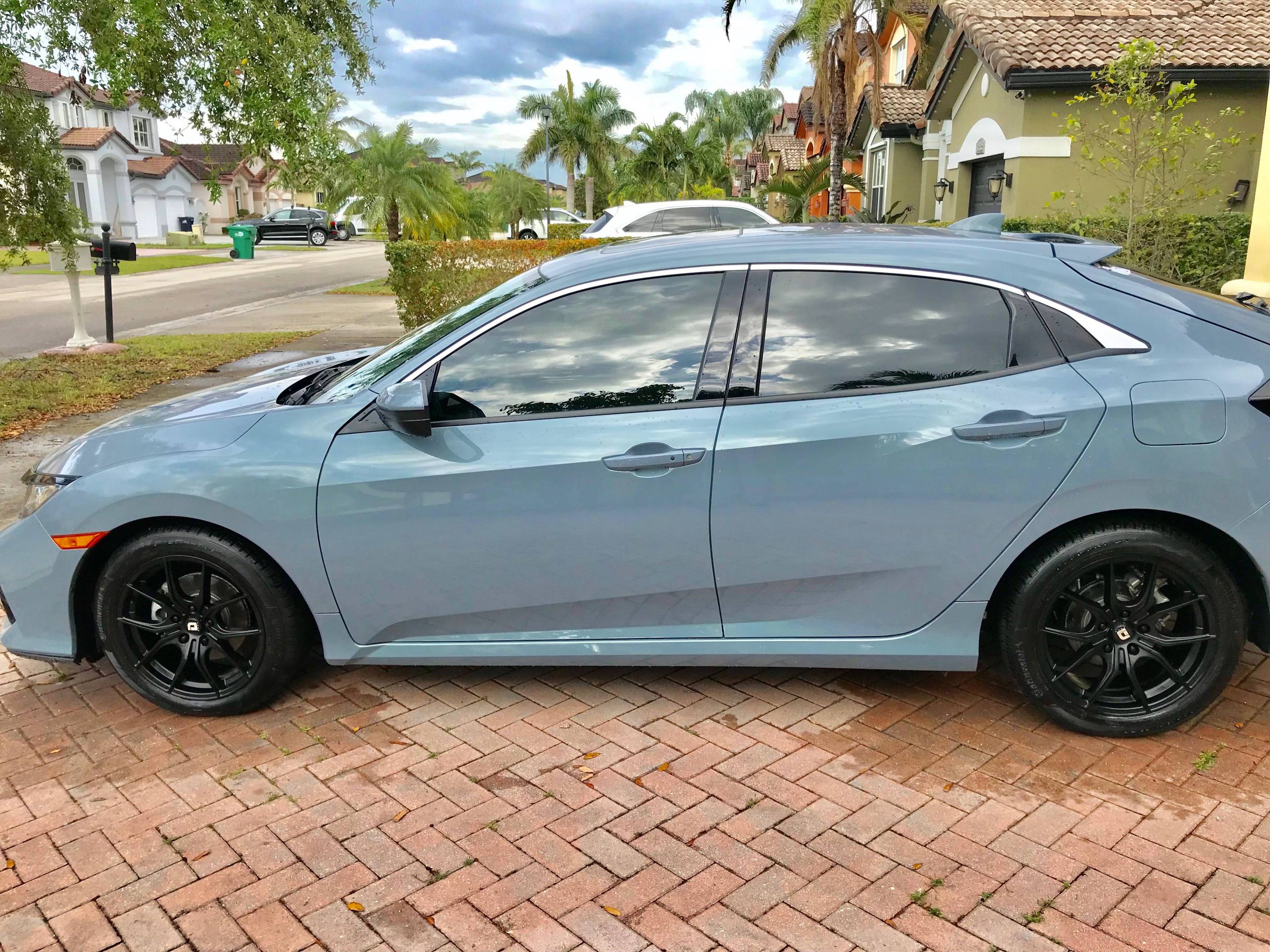 photo 2 Honda Civic custom wheels   17x7.5, ET +42, tire size 245/30 R17. x ET 