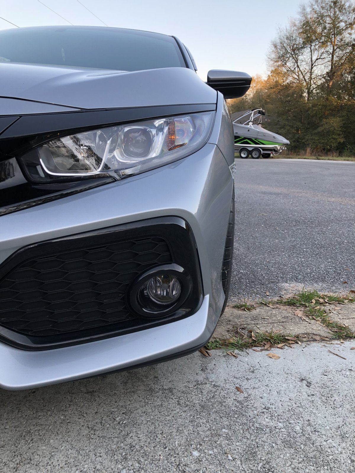 photo 2 Honda Civic custom wheels   18x8.5, ET +35, tire size 235/40 R18. x ET 