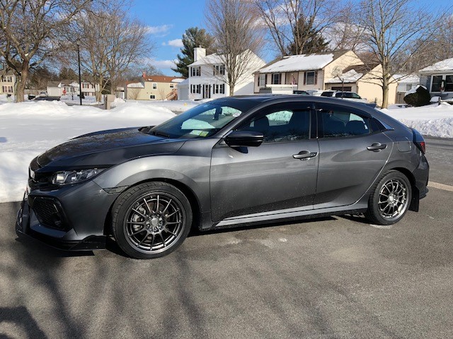 photo 1 Honda Civic custom wheels   18x7.5, ET +35, tire size 225/40 R18. x ET 