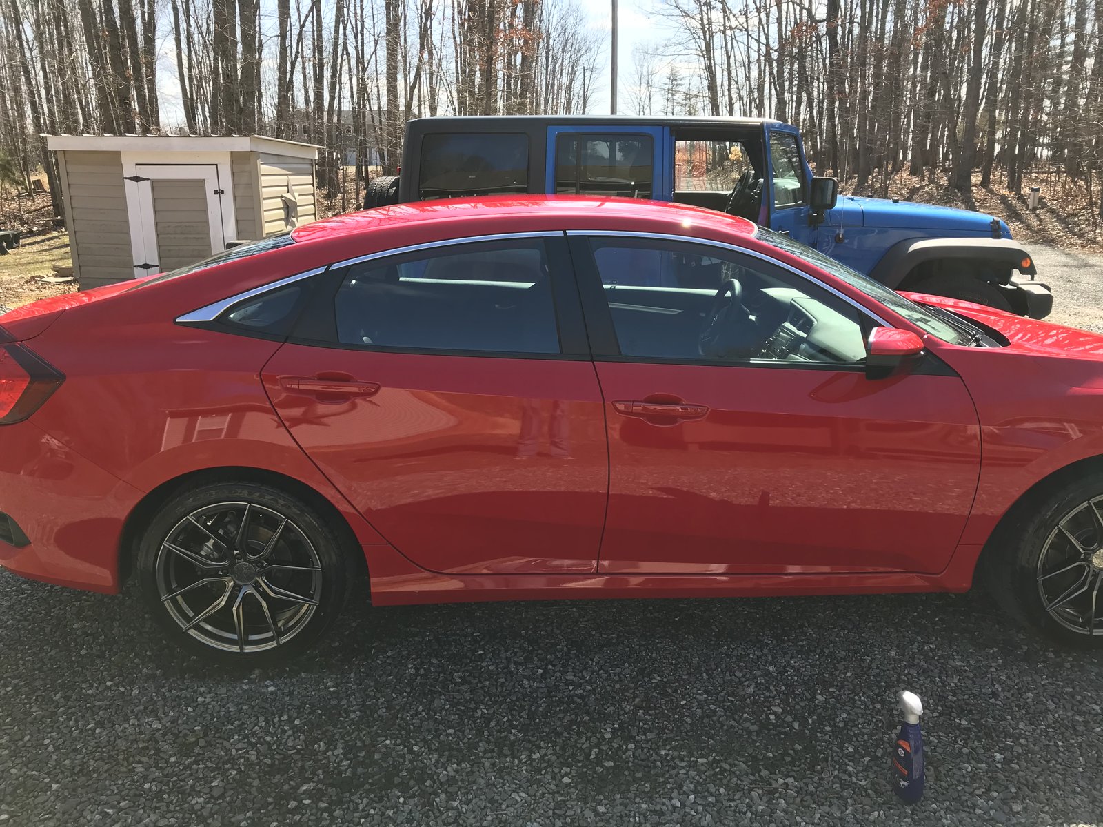 photo 5 Honda Civic custom wheels 18x8.5, ET +35, tire size X R18. x ET