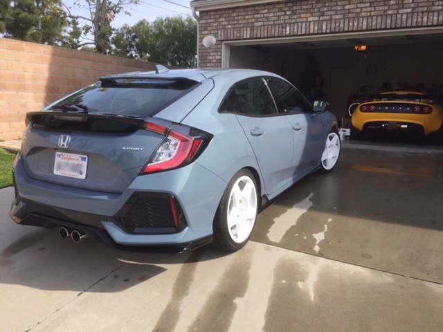 photo 5 Honda Civic custom wheels   18x8.5, ET +35, tire size X R18. x ET 