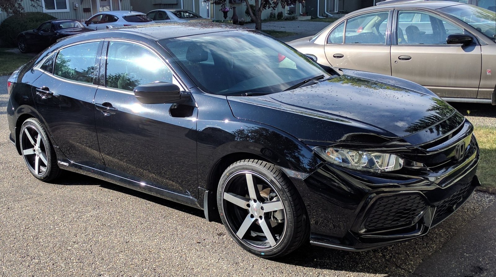 photo 1 Honda Civic custom wheels   18x8.0, ET , tire size X R18. x ET 