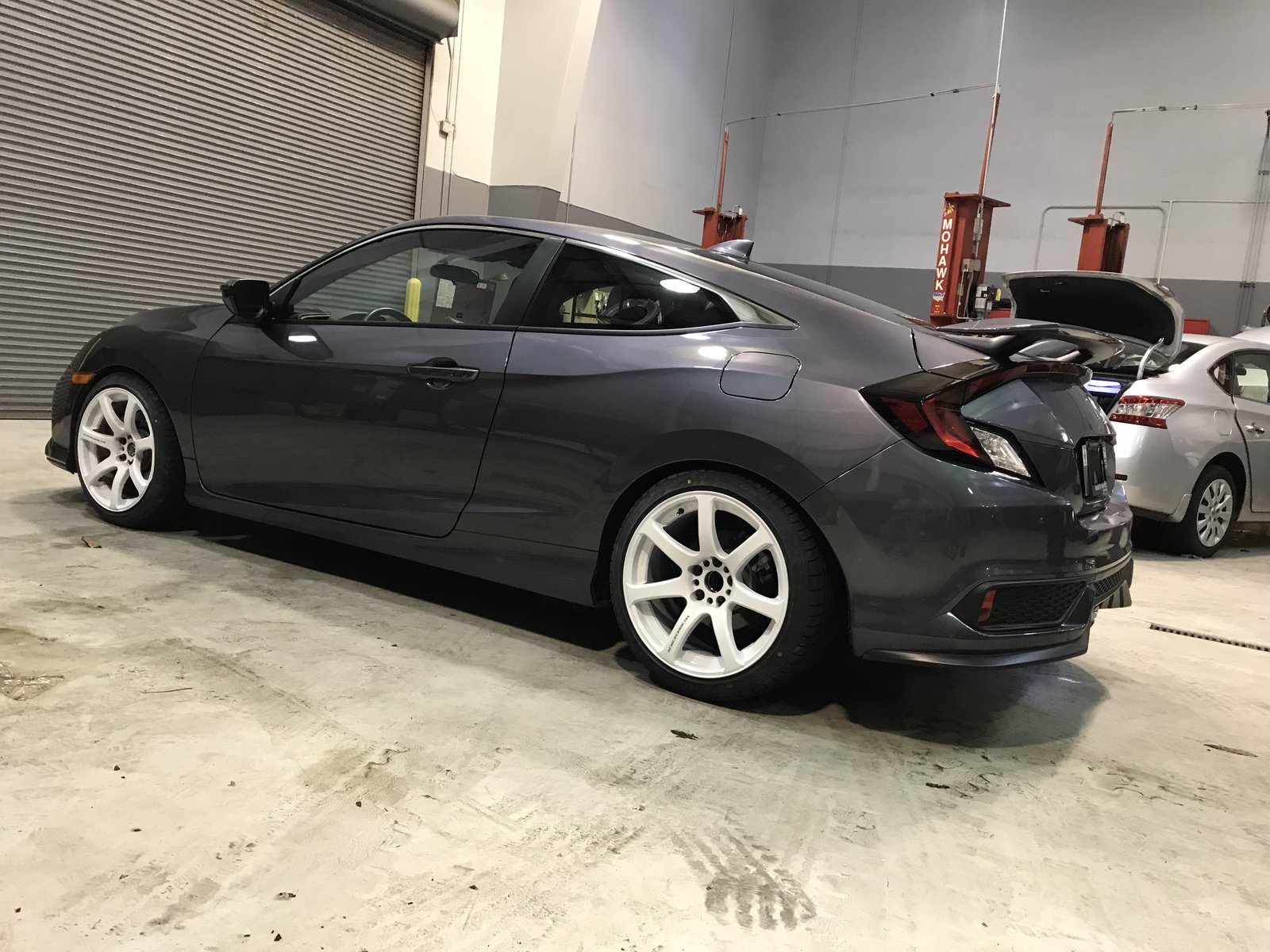 photo 2 Honda Civic custom wheels   18x9.5, ET +38, tire size 235/40 R18. x ET 