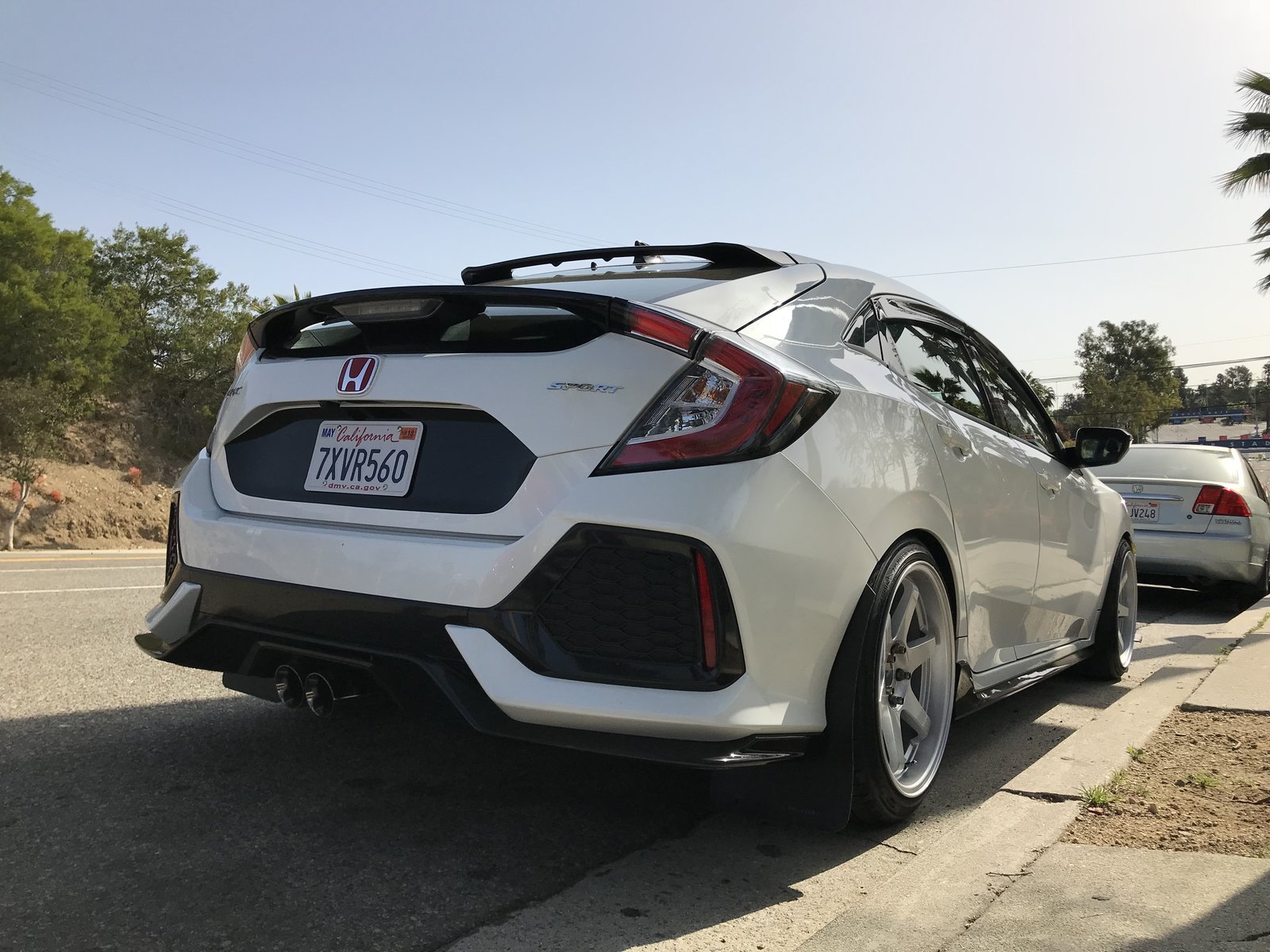photo 4 Honda Civic custom wheels   18x9.5, ET +35, tire size 225/40 R18. x ET 