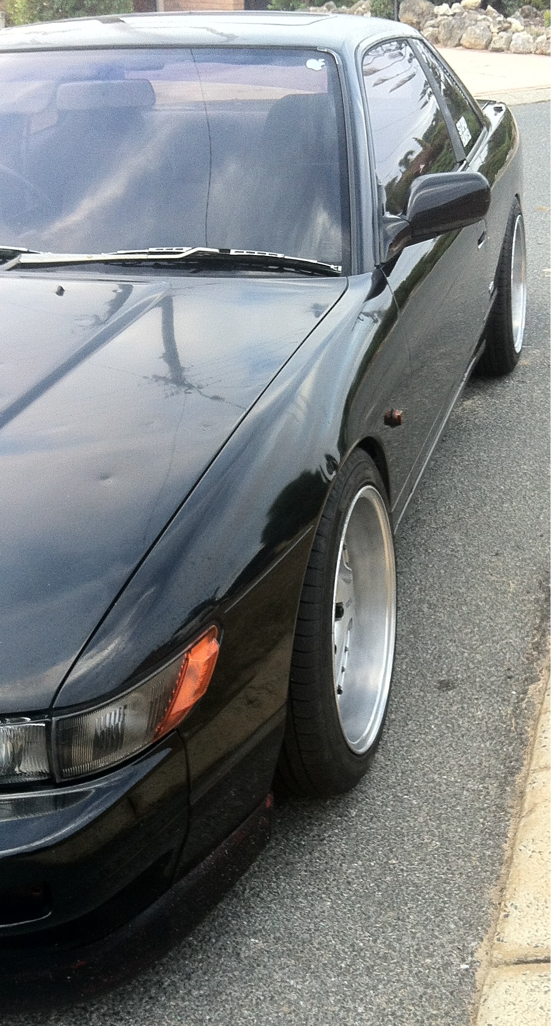 photo 4 Nissan S13 custom wheels Advan Oni 17x8.0, ET -1, tire size 215/45 R17. x ET 
