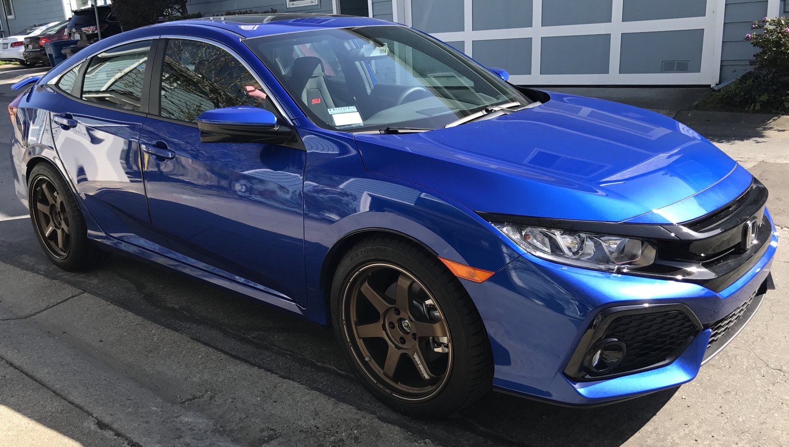 photo 1 Honda Civic custom wheels   19x9.5, ET +30, tire size 255/40 R19. x ET 
