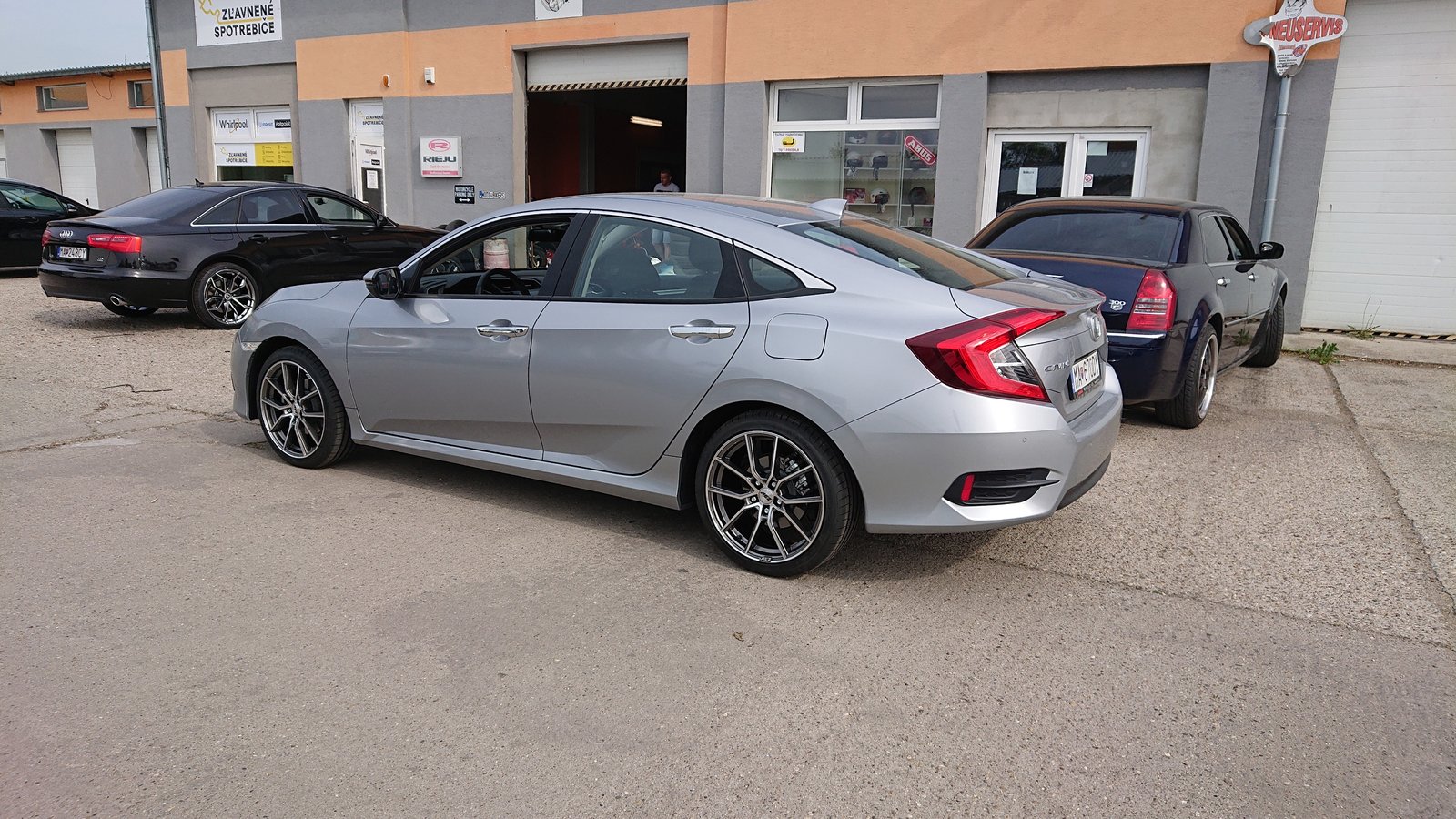 photo 3 Honda Civic custom wheels 18x8.0, ET +48, tire size 225/40 R18. x ET