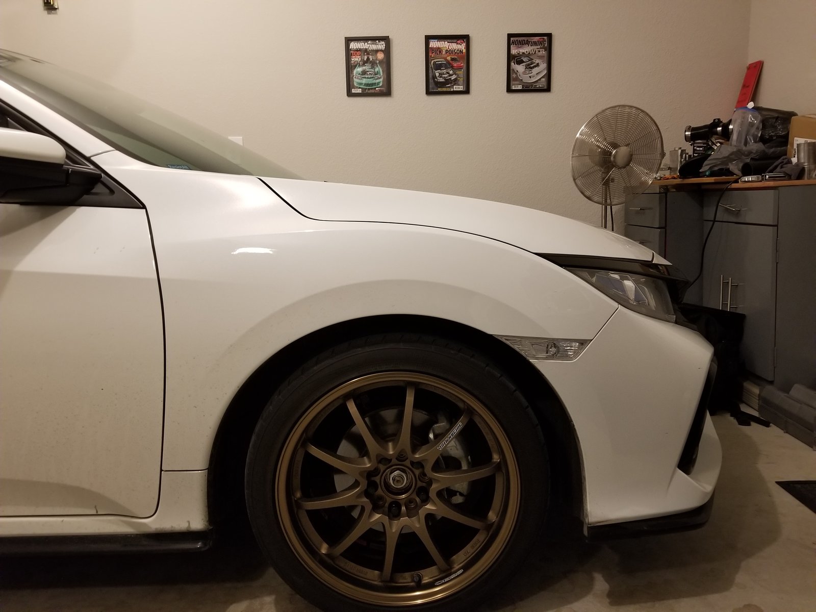 photo 1 Honda Civic custom wheels   18x8.0, ET +38, tire size X R18. x ET 