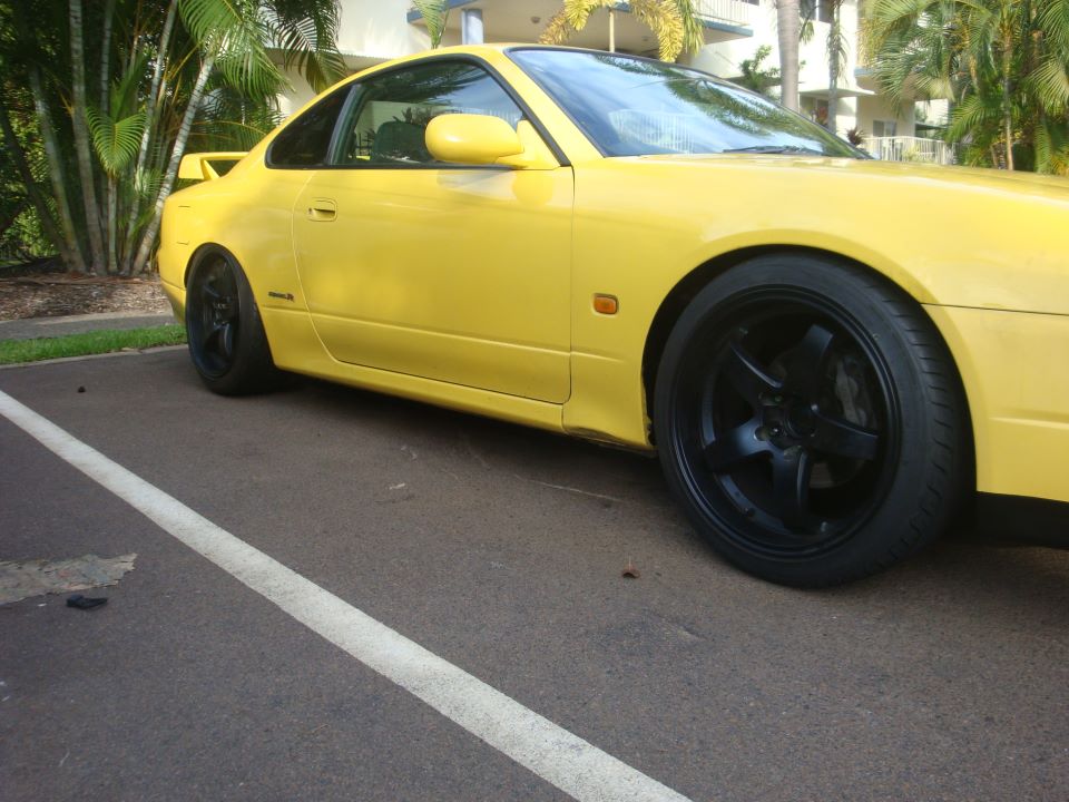 photo 1 Nissan S15 custom wheels lenso d1r 18x9.0, ET +15, tire size 235/40 R18. x ET 