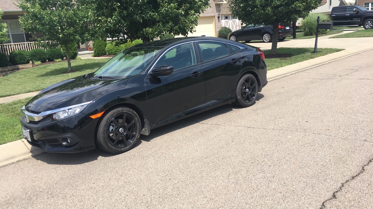 photo 1 Honda Civic custom wheels   17x7.5, ET +45, tire size X R17. x ET 