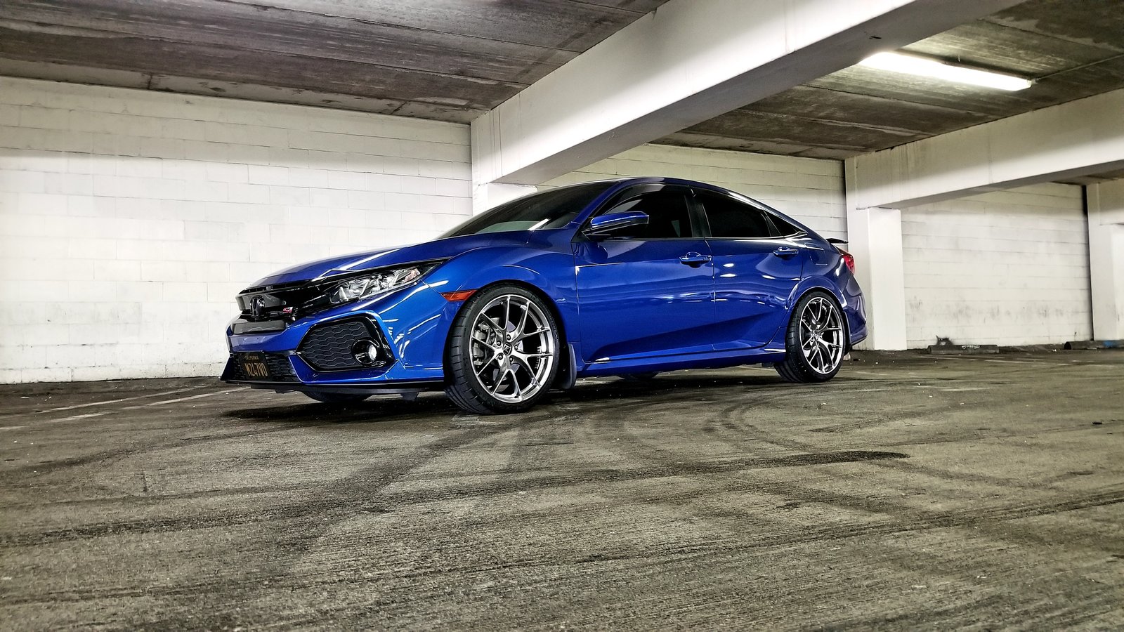 photo 1 Honda Civic custom wheels   19x8.5, ET +30, tire size 235/35 R19. x ET 