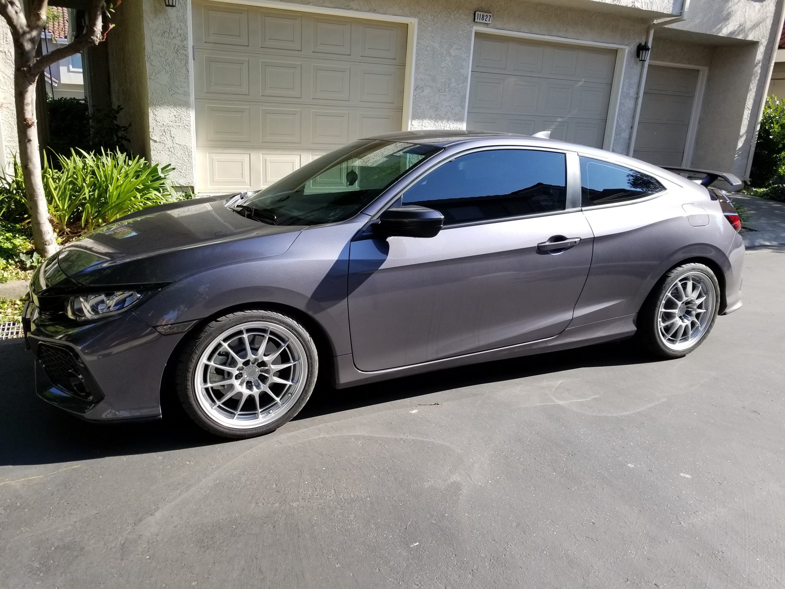 photo 1 Honda Civic custom wheels 18x8.5, ET +38, tire size 245/35 R18. x ET