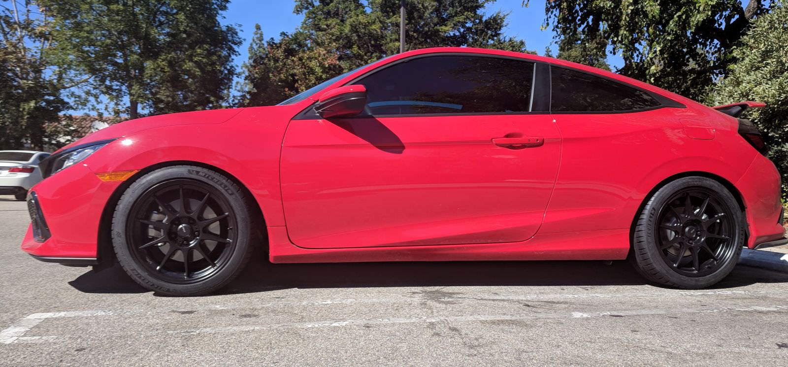 photo 1 Honda Civic custom wheels   18x8.5, ET +35, tire size 245/40 R18. x ET 