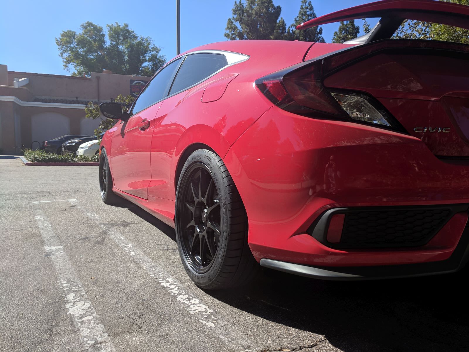 photo 2 Honda Civic custom wheels   18x8.5, ET +35, tire size 245/40 R18. x ET 