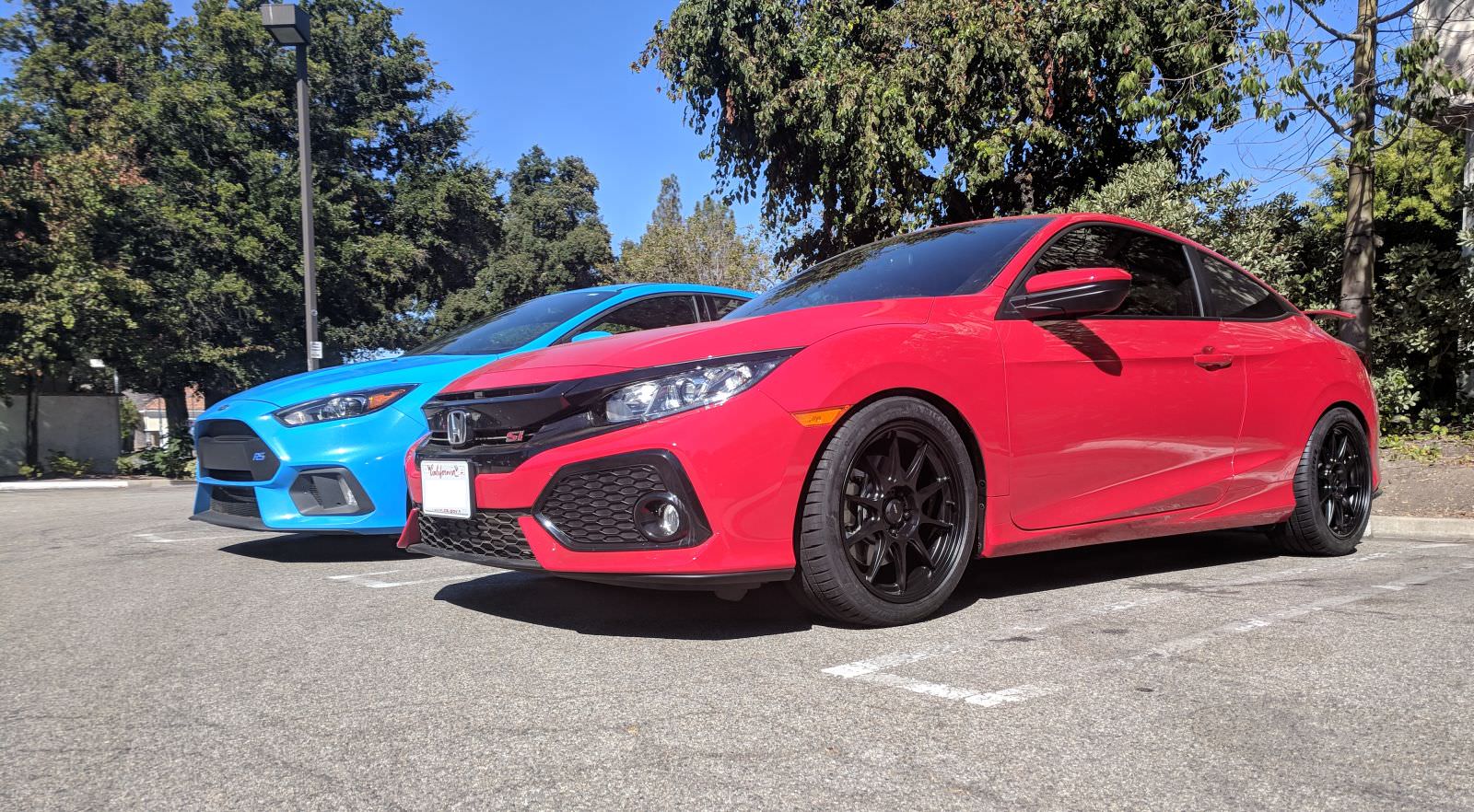 photo 5 Honda Civic custom wheels   18x8.5, ET +35, tire size 245/40 R18. x ET 