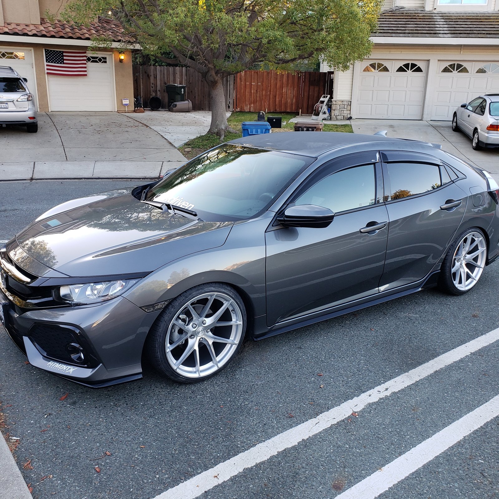 photo 1 Honda Civic custom wheels 19x9.5, ET +35, tire size X R19. x ET