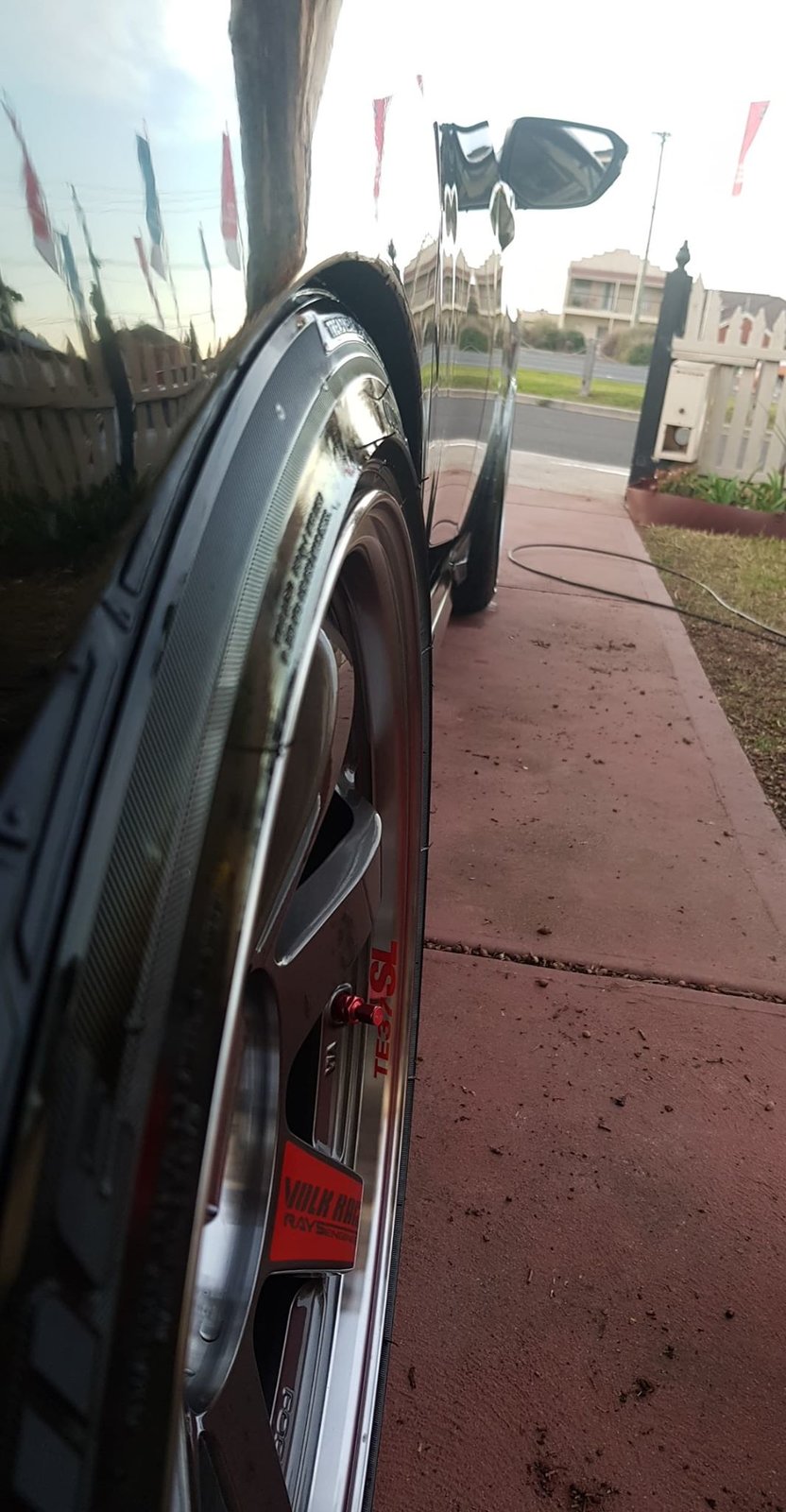 photo 1 Honda Civic custom wheels   x, ET , tire size 245/40 R. x ET 