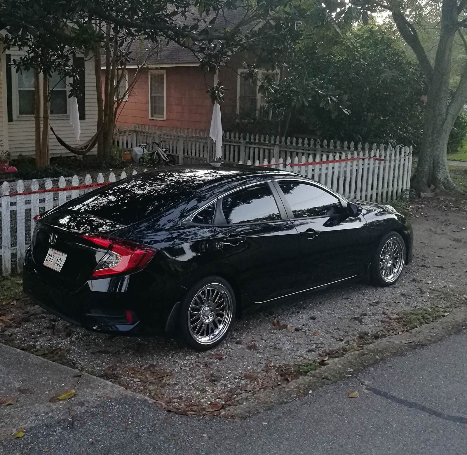 photo 2 Honda Civic custom wheels 18x8.5, ET +35, tire size 225/40 R18. x ET