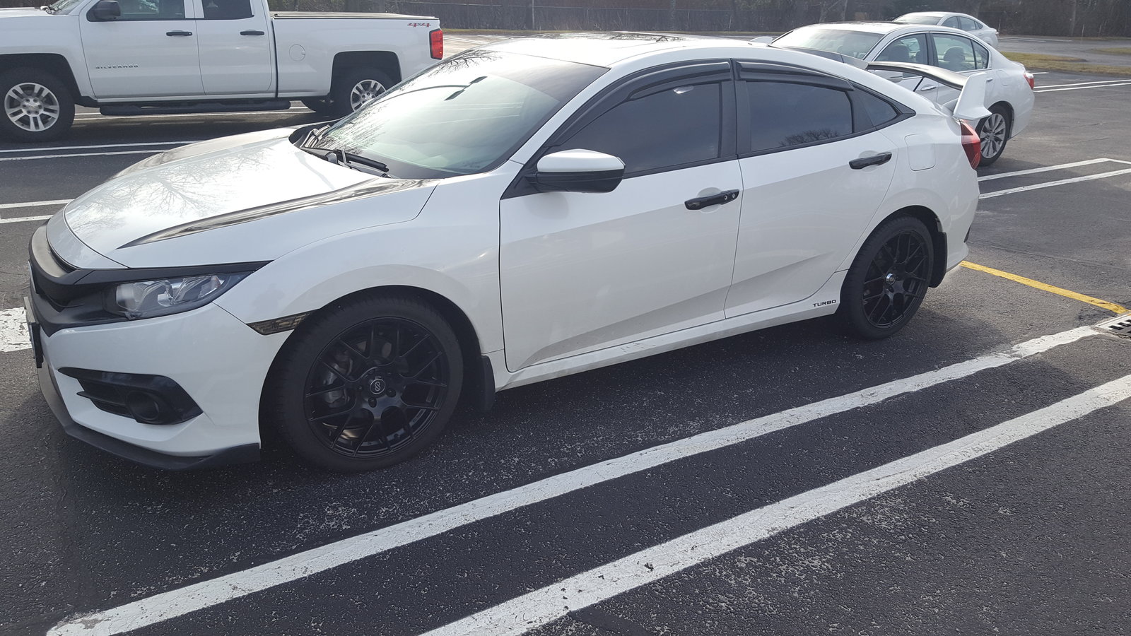 photo 1 Honda Civic custom wheels   18x8.0, ET +45, tire size X R18. x ET 