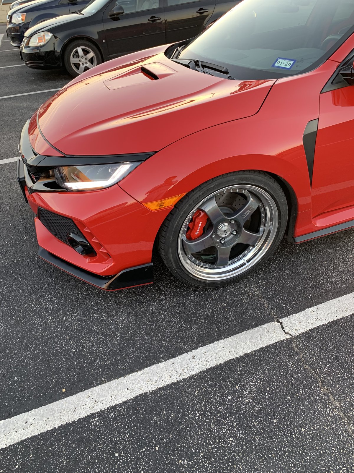 photo 1 Honda Civic custom wheels   19x9.0, ET +41, tire size 225/35 R19. x ET 