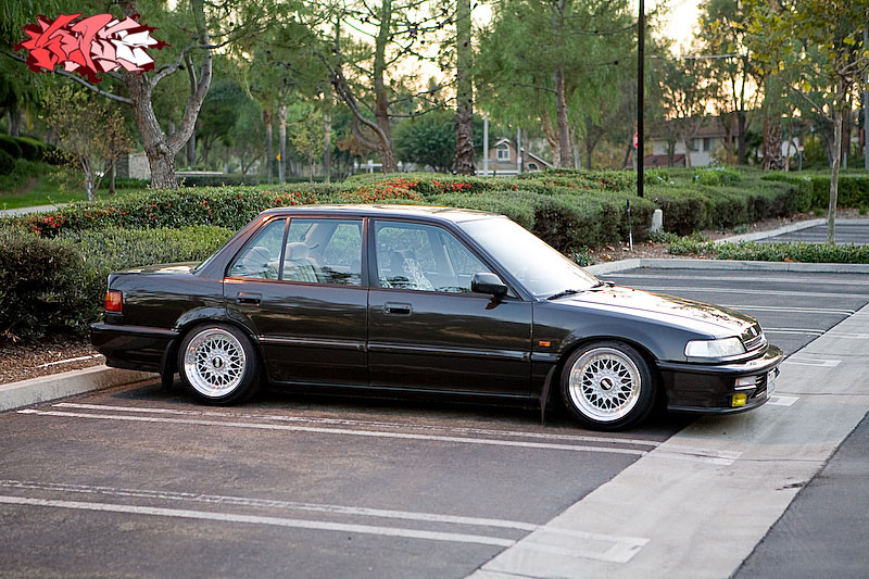 photo 1 Honda Civic custom wheels BBS RS 15x8.5, ET +18, tire size 195/45 R15. x ET 