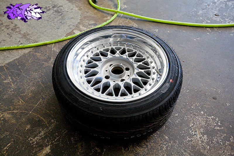 photo 5 Honda Civic custom wheels BBS RS 15x8.5, ET +18, tire size 195/45 R15. x ET 