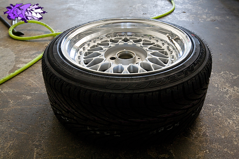 photo 6 Honda Civic custom wheels BBS RS 15x8.5, ET +18, tire size 195/45 R15. x ET 