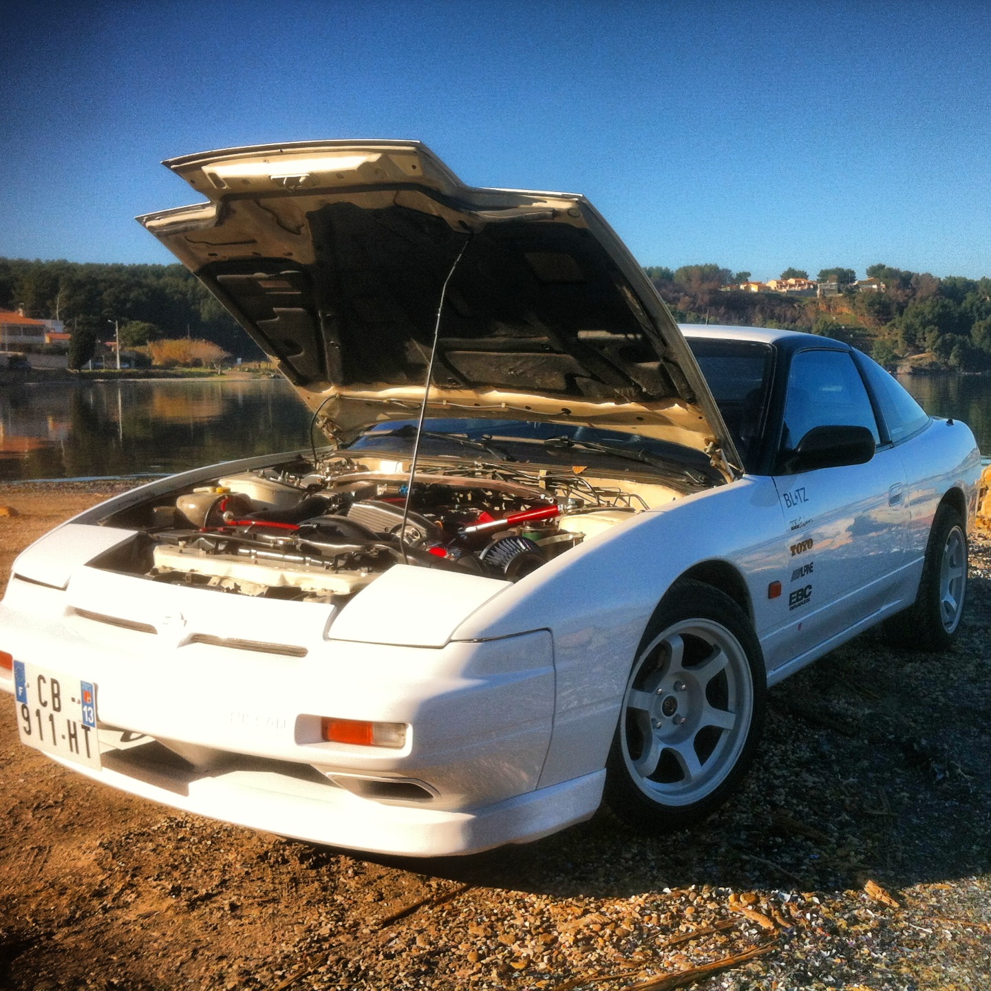 photo 1 Nissan S13 custom wheels Rota Grid Drift 16x8.0, ET +10, tire size 205/50 R16. x ET 