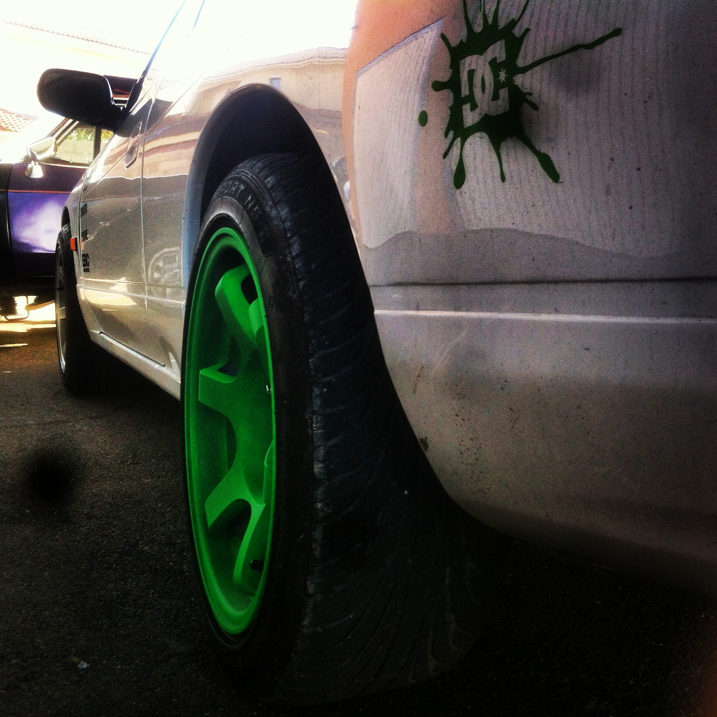 photo 5 Nissan S13 custom wheels Rota Grid Drift 16x8.0, ET +10, tire size 205/50 R16. x ET 